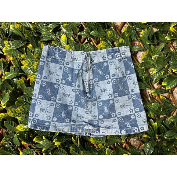 Brats Denim Mini Skirt Size Small - Picture 2 of 4